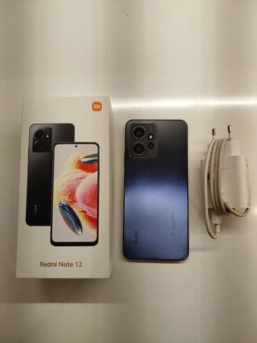Redmi: Redmi Note 12, 128 GB, Sensor, Barmaq izi, İki sim kartlı