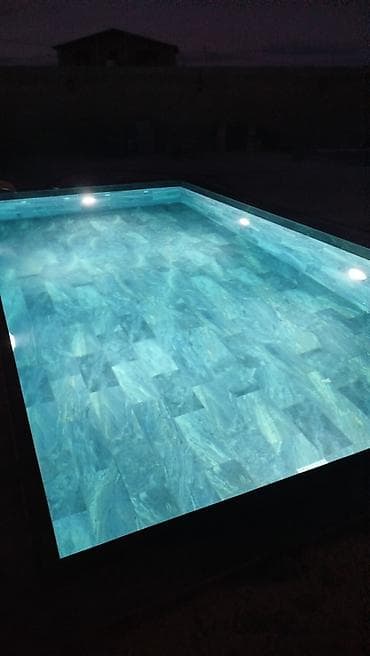 Hovuz tikintisi və avadanlıq montajı - Açıq tipli, düzbucaqlı