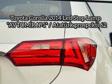 celiloglu elaqe nomresi: Toyota Corolla 2014 Led Stop Lamp 🚙🚒 Ünvana və Bölgələrə ödənişli — 1