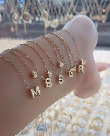 золотые комплекты с бриллиантами в баку: Колье, Желтое золото, 585 проба, Платная доставка — 1