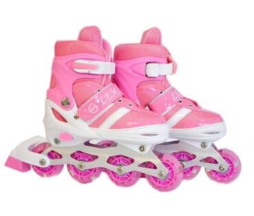 ролики для детей в баку: Roliklər Minimal ölçü:	35 Maksimal ölçü:	38 Cins: Qızlar üçün Tormoz — 1