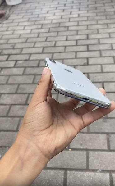 iphone 6 's: IPhone X, Gümüşü, Face ID — 3