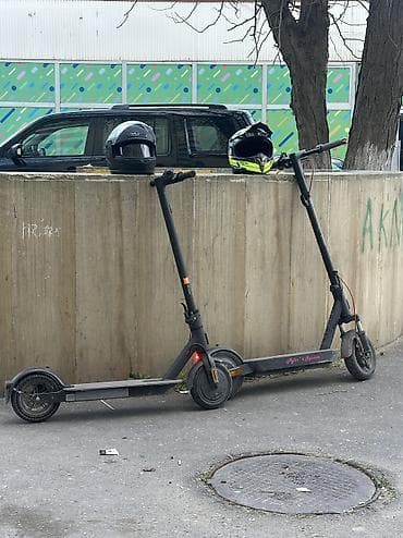 samokat: Elektrik skuter - Şəhərdaxili sürüş üçün yığıla bilən konstruksiya - — 6