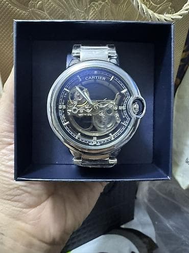 cartier bakı resimleri: Qol saatı, Cartier, rəng - Gümüşü — 1