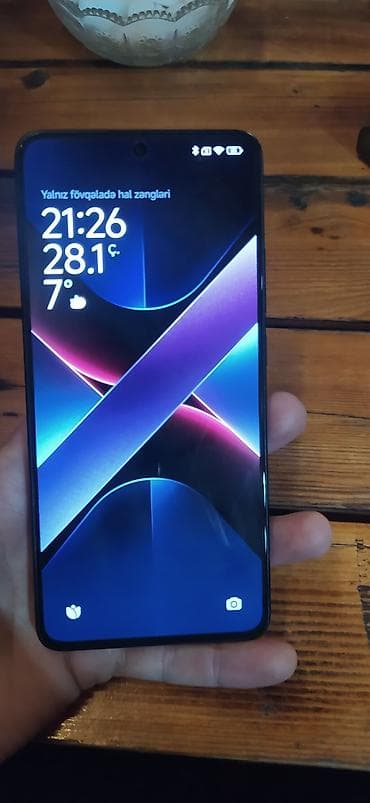 bluetooth qulaqciq satisi: Poco X7 Pro, 512 GB, rəng - Qara, Sensor — 5