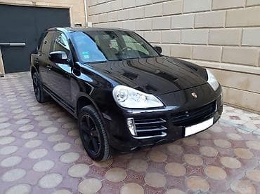 mitsubishi lancer evolution: Porsche Cayenne 3.6 pnevmasız 2007– qara rəngli, tam ölçülü premium — 3