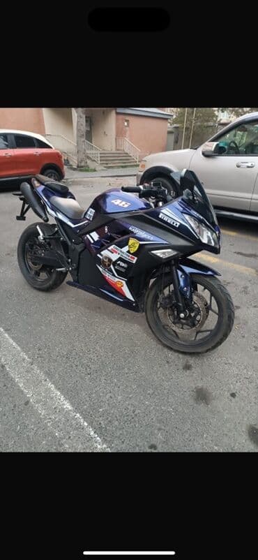 kawasaki ninja h2r turbo az: Kawasaki - 300, 50 sm3, 2024 il, 4862 km — 1