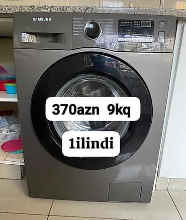 Стиральная машина Samsung, 9 кг, Автомат, Без сушки, Нет кредита at lalafo.az Стиральная машина Samsung, 9 кг, Автомат, Без сушки, Нет кредита