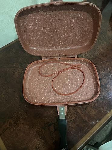 Termoqablar: Tava, rəng - Qəhvəyi, Alüminium, İtaliya — 3