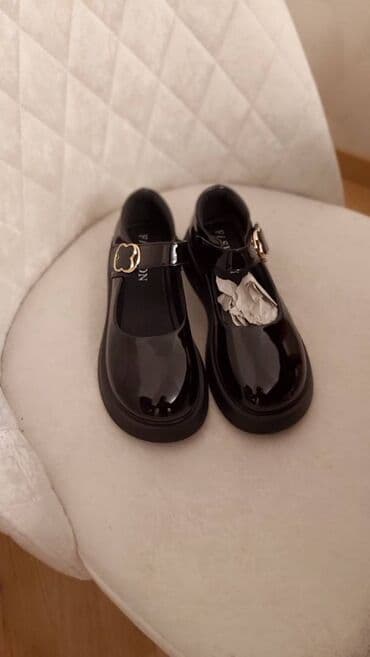 детские кожаные ботинки: Туфли, Для девочек, 35 — 2