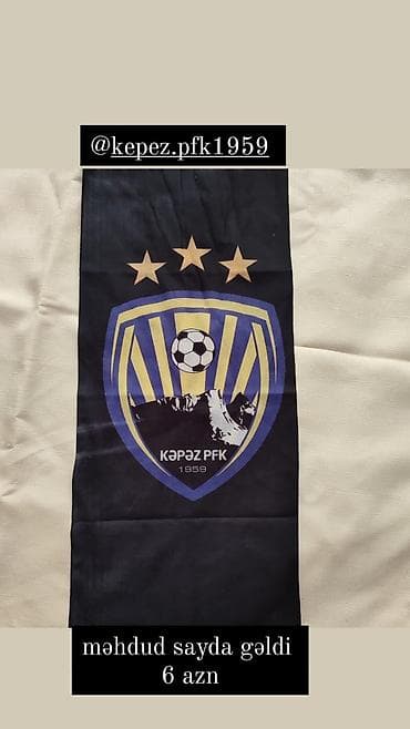 moncler bakı: Futbol komandalarının bandanalari Qiymət 3-7 azn arası dəyişir hal — 8