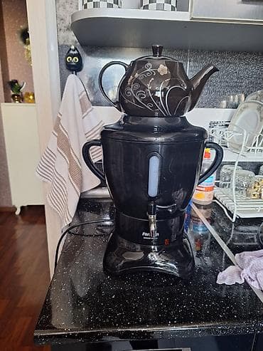 Elektrik samovar-çay dəsti - Marka/model: Fan In (üzərində “Semaver