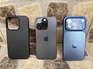 ayfon 17 pro: IPhone 14 Pro, 128 GB, Qara, Simsiz şarj, Face ID — 1