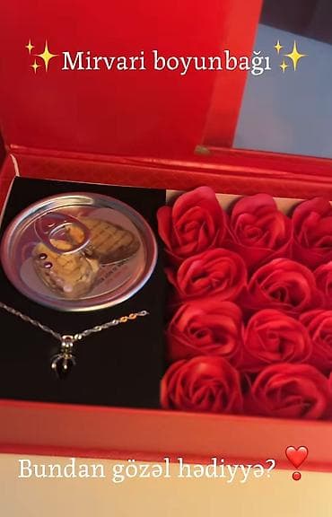 Товары для праздников: Təbii Mirvari Boyunbağlar ❤️ Hədiyyəlik ideal Seçim 👌 12 və 17.90a — 5