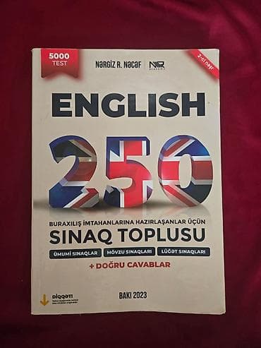 Məhsul: “English 250 – Sınaq Toplusu” (Nərgiz R. Nəcəf, NNR Academy)