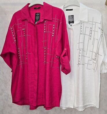 Alfa Romeo: Zena qadın kofta - Uzun, rahat kəsim, qolları düymə ilə yığılaraq 3/4 — 2