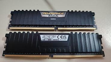 note 10 1: Operativ yaddaş (RAM) Corsair, 32 GB, 3200 Mhz, DDR4, PC üçün, İşlənmiş — 1