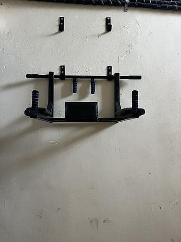 taxta brus: Divara quraşdırılan çoxfunksiyalı turnik–press trenajoru - 2-si — 3