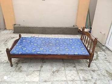 yataq taxti: Təknəfərlik çarpayı, Matras ilə, Siyirməsiz — 4