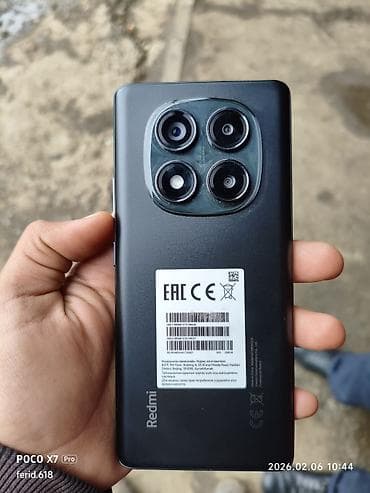 Redmi Note 14 Pro, 256 GB, rəng - Qara, Barmaq izi