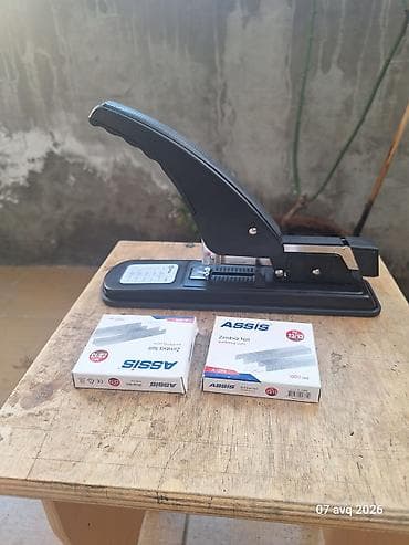 белье новый: Ofis üçün dəftərxana dəsti 1) Heavy Duty zımbalama aparatı - Leverage — 1