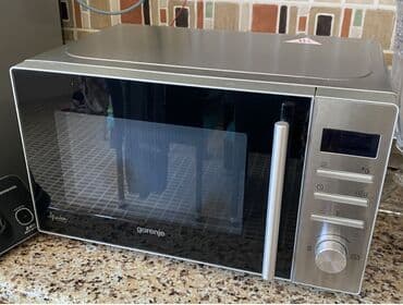 novella soba istifade qaydasi: Микроволновка Gorenje, Отдельностоящая, С микроволнами, цвет - Серый, Б/у — 1