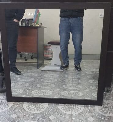 Şəkillər, tablolar: Güzgü Divar üçün, Kvadrat, Çərçivə ilə — 5