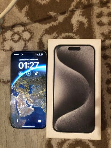 15 pro max 2 ci el: IPhone 15 Pro, 128 GB, White Titanium, Face ID — 2