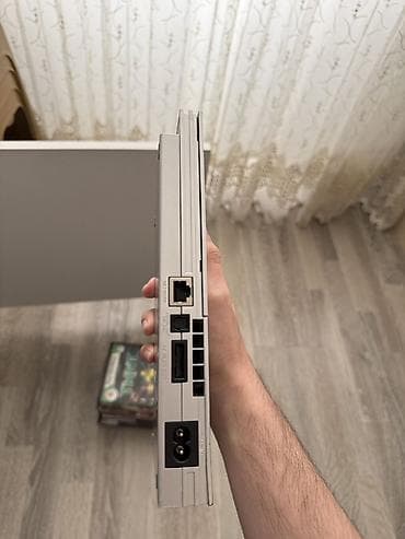 sert disk: Sony PlayStation 2 Slim (SCPH-90004) – Gümüş rəng elave a class pult — 4
