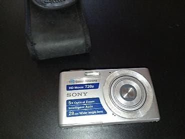 Фотоаппараты: Məhsul: Sony rəqəmsal fotoaparat (kompakt) Xüsusiyyətlər: - HD Movie — 2