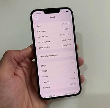 notebook kredit: IPhone 13 Pro, 128 GB, Space Gray — 4