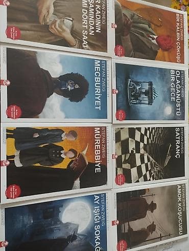 Catdirilma metro Hezi Aslanov Stefan Zweig kitabları – seçmə hekayə və