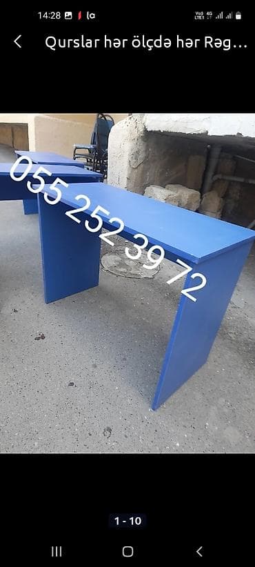 Stul stol Qurslara Respşin masası isdəlinən ölcdə isdlnən dizayın — 4