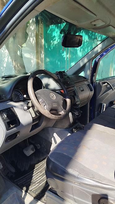 mini karavan: Mercedes-Benz Vito mikroavtobus Xüsusiyyətlər: - Kuzov: mavi rəng — 2