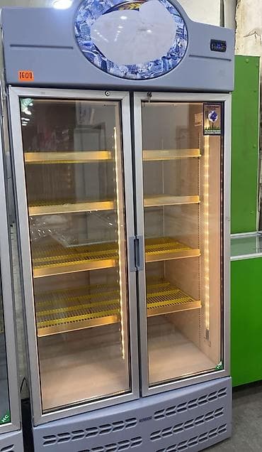 suse vitrin: İki qapılı vitrin tipli soyuducu - Şüşə ön qapılar: hər iki tərəf — 1