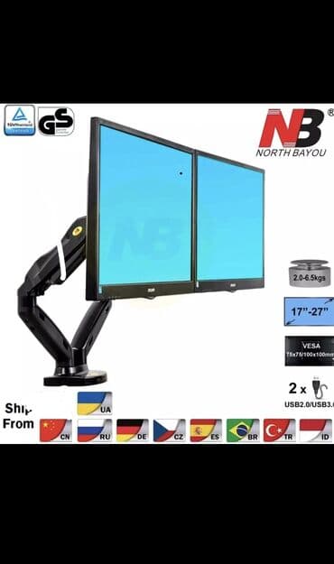 televizor plazma: Yeni gəldi NB firmasına məxsus
 2 Qollu masa üstü Kranşteyn 
Cəmi 150₼ — 1