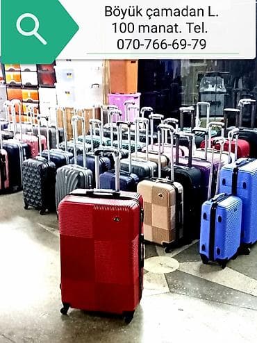 Batutlar: Böyük çamadanlar. Təzə. Hər ölçüdə var. Möhkəm və etibarlı — 5