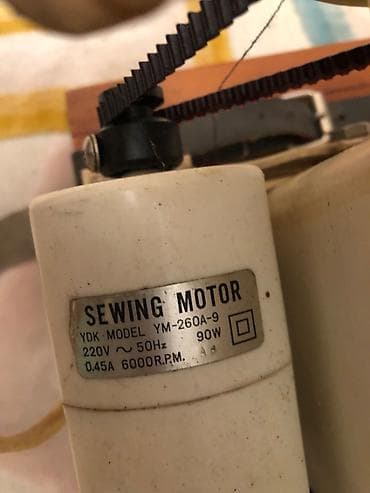 Elektronika: Elektrik tikiş maşını – pedallı, motorlu Texniki xüsusiyyətlər: - — 4