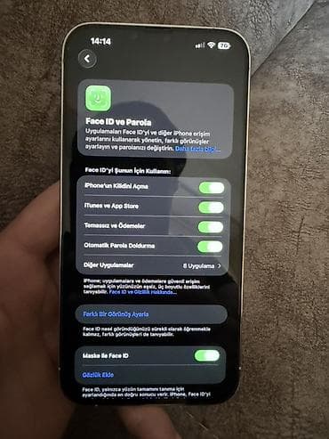 processor core i7: IPhone 13 Pro Max, 128 GB, Gümüşü, Simsiz şarj — 9