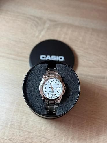 aksesuar qutusu: Qol saatı, Casio, rəng - Ağ — 2