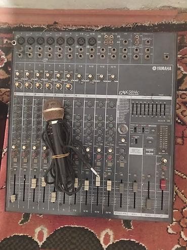 Musiqi alətləri: Yamaha EMX5014c powered mikser və əlavə gücləndirici - Marka/model — 2
