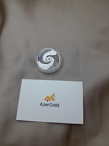İdman və hobbi: AzerGold xatirə gümüş sikkə - İstehsalçı: “AzerGold” QSC - Metall — 1