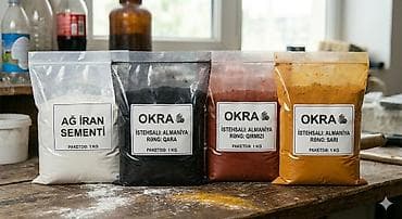 suvaq: Məhsul: Beton üçün qatqılar və rəngləndiricilər dəsti Təsvir: - — 2