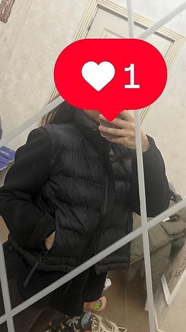 Zaradan alinib M-L. Razmer Qara rəngli qadın şişmə jilet - Model