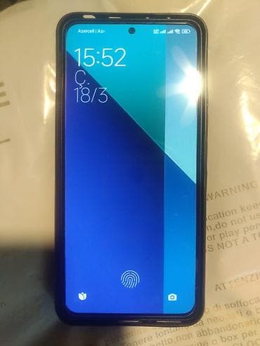 honor x6 qiymeti: Redmi Note 13, 128 GB, rəng - Qara, Sensor, Barmaq izi, İki sim kartlı — 1