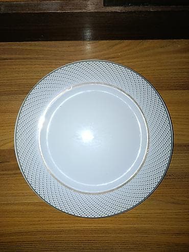 kabeler: Boşqablar, 1 əd, rəng - Ağ, Farfor, Türkiyə — 2