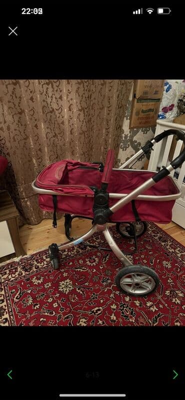 Manejlər: Klassik gəzinti arabası, İşlənmiş, Cins: Oğlan, Yaş: 30 ay, Ünvandan götürmə, Pulsuz çatdırılma — 4