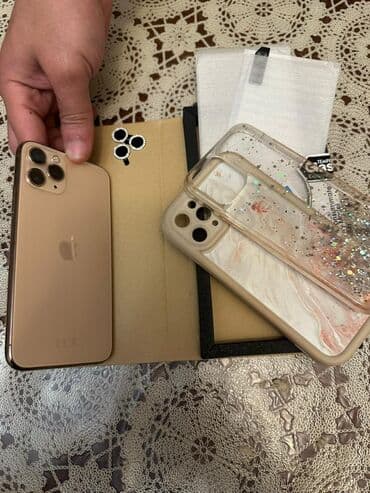 planşet telfon: IPhone 11 Pro, Qızılı, Face ID — 6