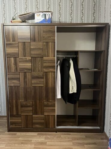 Другая мебель для дома: Двуспальная кровать, Шкаф — 3