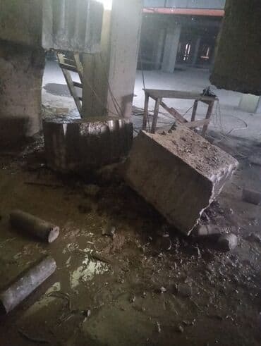 Digər tikinti xidmətləri: Beton kəsmə və deşmə xidməti - Armaturlu beton, bünövrə, sütun, kiriş — 4
